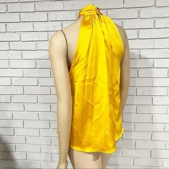 Zara Women's Bow Halter Top - Size‎ Large - Picture 5 of 13